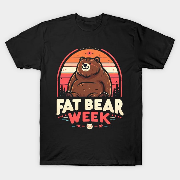 Fat Bear Week T-Shirt by SimpliPrinter